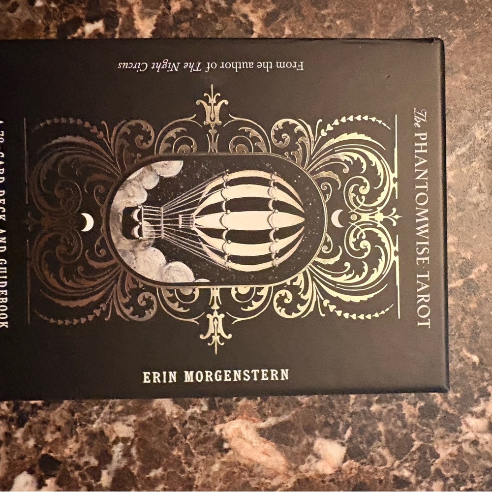 The Phantomwise Tarot Deck - Black & Gold Foil Box